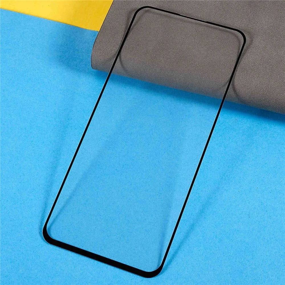 For OnePlus Nord 2T 5G 9D Hardness Full Covering Screen Protector Tempered Glass Film Silk Printing Side Glue Anti-Fingerprint Screen Shield - 4