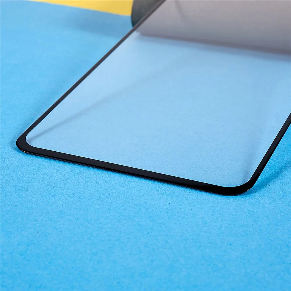 For Samsung Galaxy S21 FE 5G 9D Side Glue Tempered Glass Screen Protector Silk Printing Anti-Explosion Film - 6