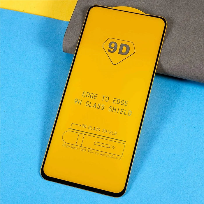 For Samsung Galaxy M52 5G 9D Silk Printing Side Glue Tempered Glass Film High Transparency Screen Protector - 3