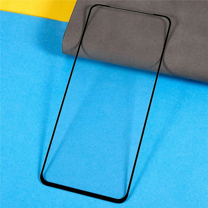 For Samsung Galaxy M52 5G 9D Silk Printing Side Glue Tempered Glass Film High Transparency Screen Protector - 4