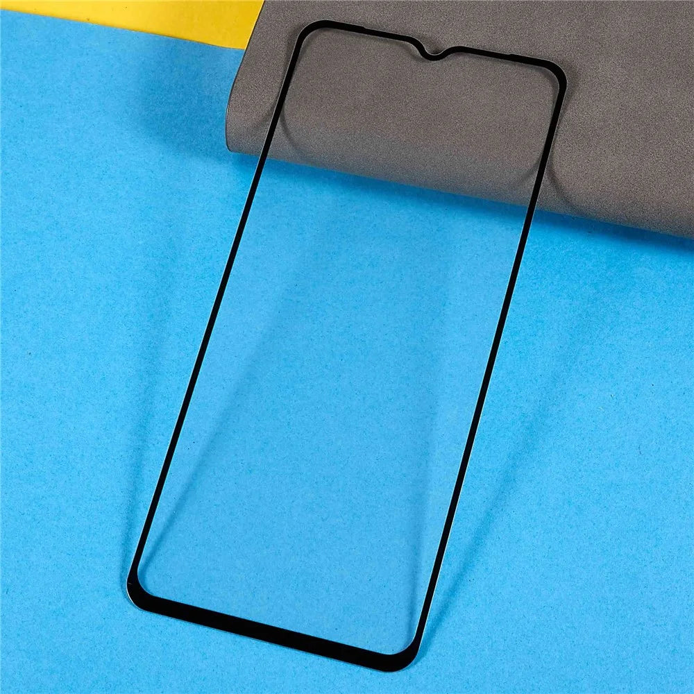 For Samsung Galaxy A13 4G 9D Silk Printing Anti-Stains Tempered Glass Film Side Glue HD Full Coverage 9H Screen Protector - 4