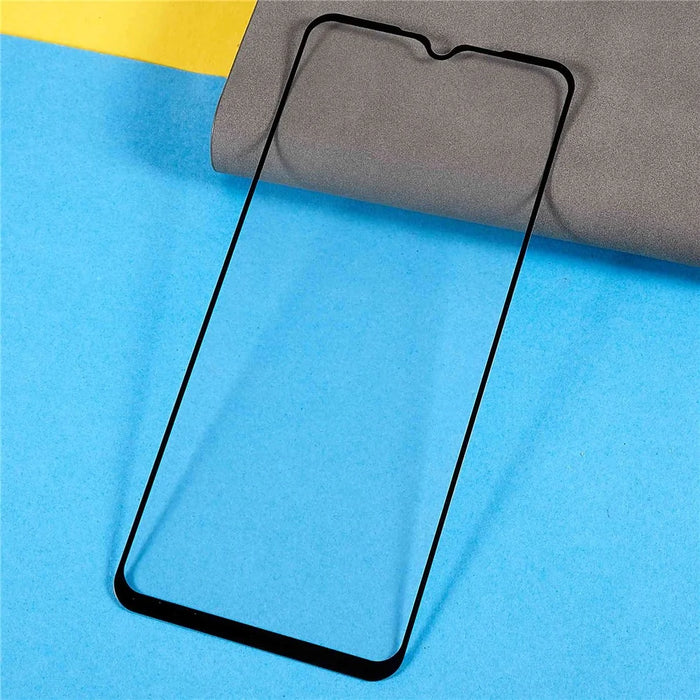 For Samsung Galaxy A32 4G (EU Version) Tempered Glass Film 9D Full Cover Silk Printing Side Glue Screen Protector - 4