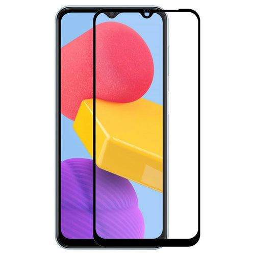 ENKAY HAT PRINCE For Samsung Galaxy M13 4G HD Full Glue 0.26mm 2.5D Arc Edge 9H High Aluminium-silicon Glass Film Full Screen Protector - 1