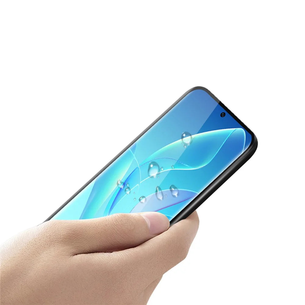 PINWUYO 3D Hot Bending Tempered Glass Filmfor Honor 70 5G Full Glue Anti-Fingerprint Tempered Glass HD Screen Protector - 4