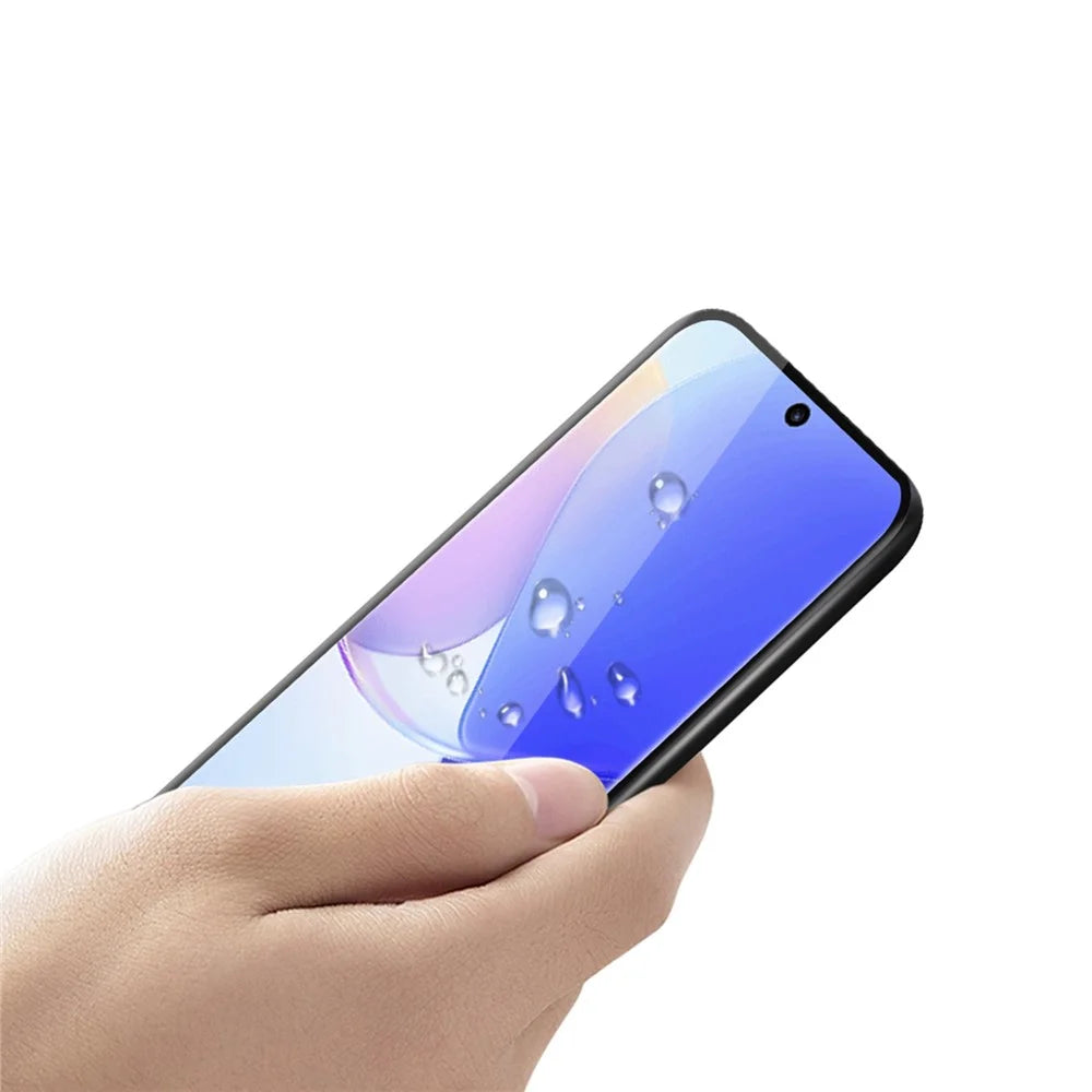 PINWUYO 3D Hot Bending Tempered Glass Film for Honor 70 Pro 5G / 70 Pro+ 5G Full Glue Anti-Fingerprint Screen Protector - 4