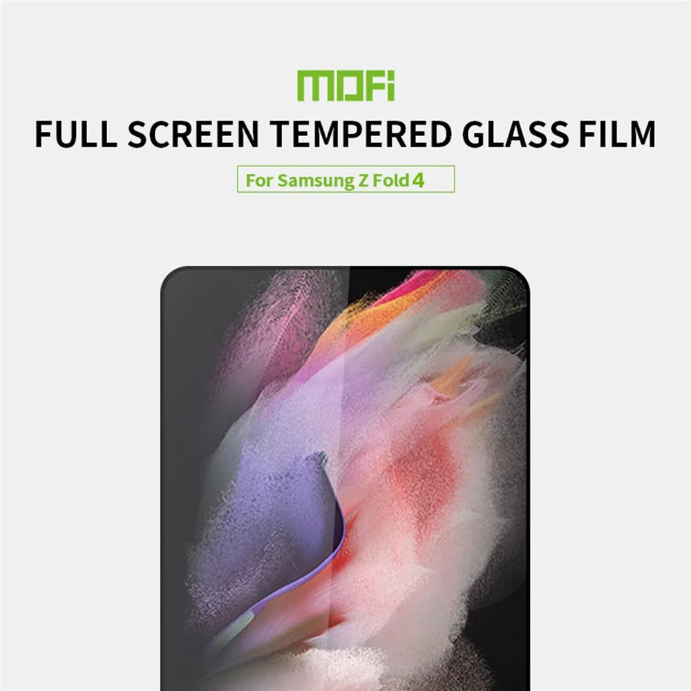 MOFI JK Tempered Glass Film Series-1 for Samsung Galaxy Z Fold4 5G 9H Hardness Anti-explosion Full Glue Full Screen Protector - 4