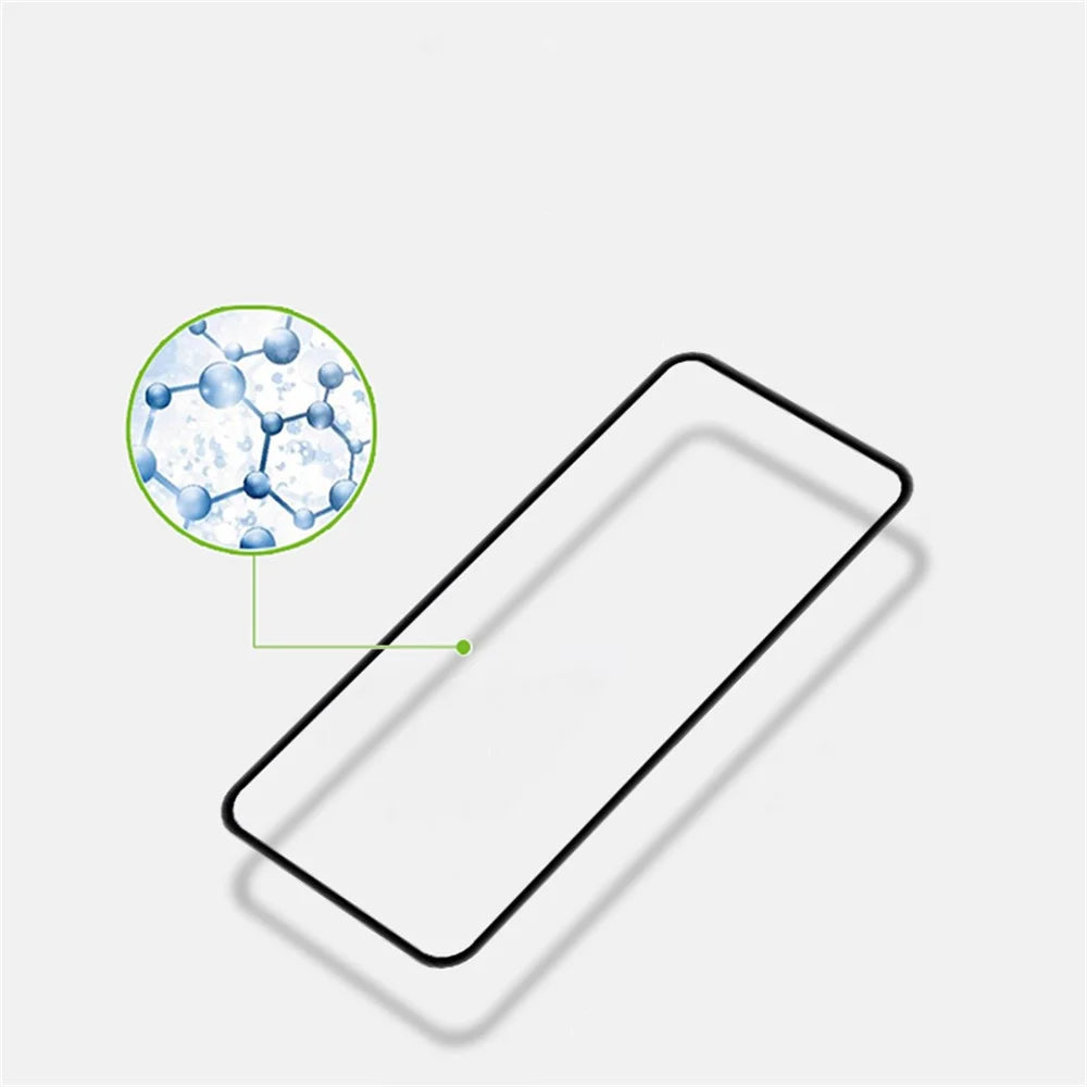 MOCOLO For Nothing Phone (1) 5G Tempered Glass Full Glue Silk Printing Full Screen Protector Secondary Strengthening HD Clear Film - Black - 5