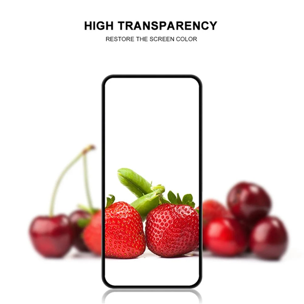 MOCOLO For Nothing Phone (1) 5G Tempered Glass Full Glue Silk Printing Full Screen Protector Secondary Strengthening HD Clear Film - Black - 6