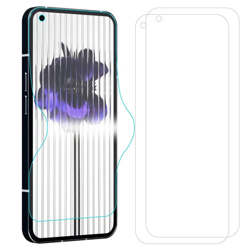 ENKAY HAT PRINCE 2Pcs / Pack for Nothing phone (1) 5G HD Soft TPE+PET+TPU Hydrogel Film Full Glue Transparent Anti-fingerprint Screen Protector - 1