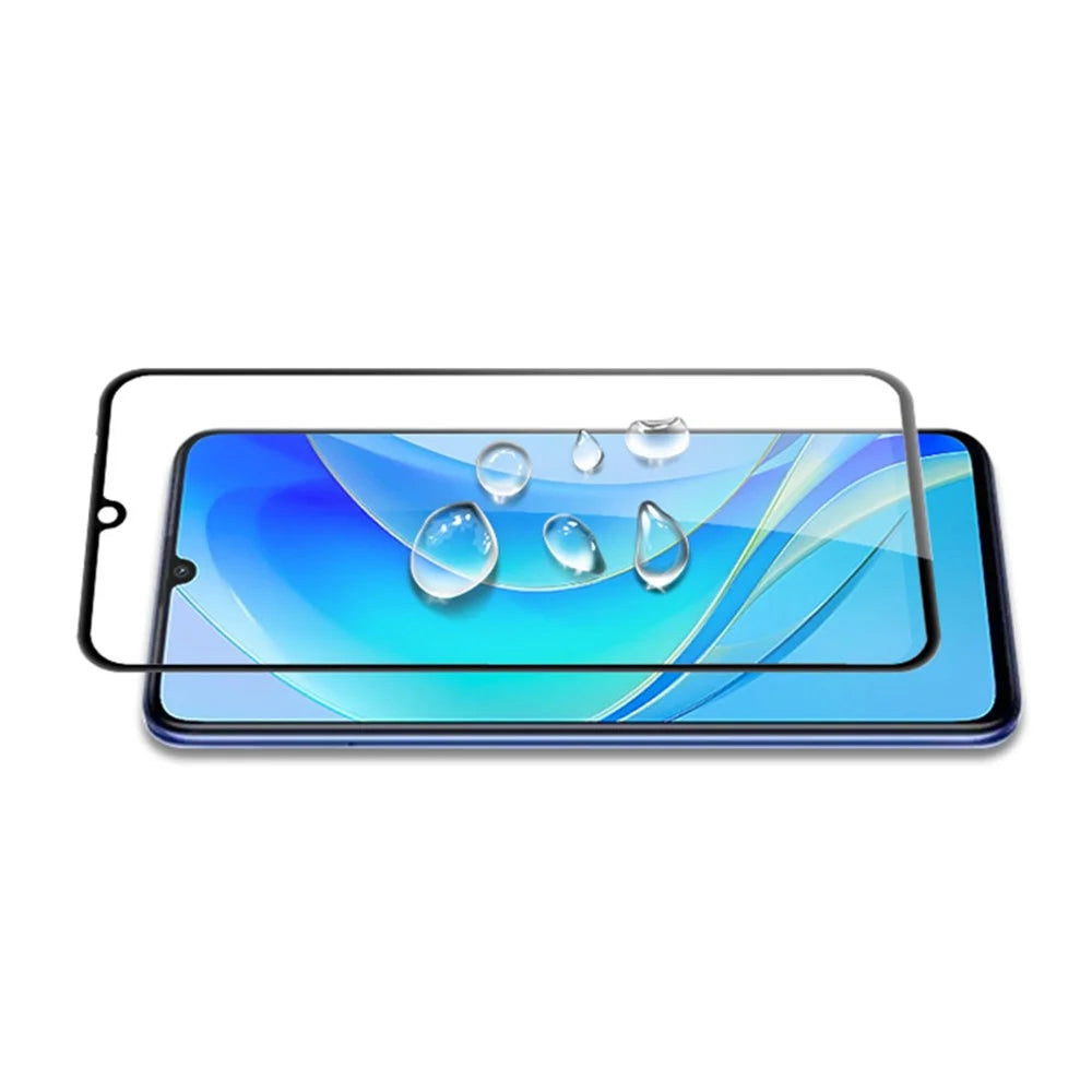 MOCOLO For Huawei nova Y70 4G Tempered Glass Full Screen Protector Silk Printing Full Glue Secondary Hardening Film - Black - 4