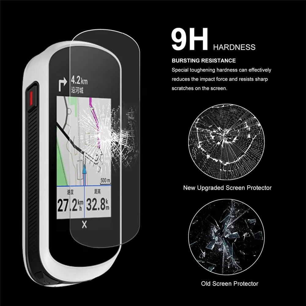 ENKAY HAT PRINCE 2Pcs / Set for Garmin Edge Explore 2 Cycle Computer Tempered Glass Screen Protector 2.5D Arc Edge 0.26mm 9H Anti-explosion Film - 5