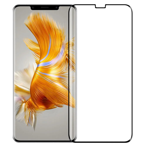 PINWUYO JK 3D Curved Tempered Glass Film-2 for Huawei Mate 50 Pro 4G Full Cover Full Glue Ultra HD Anti-Fingerprint Screen Protector - 1