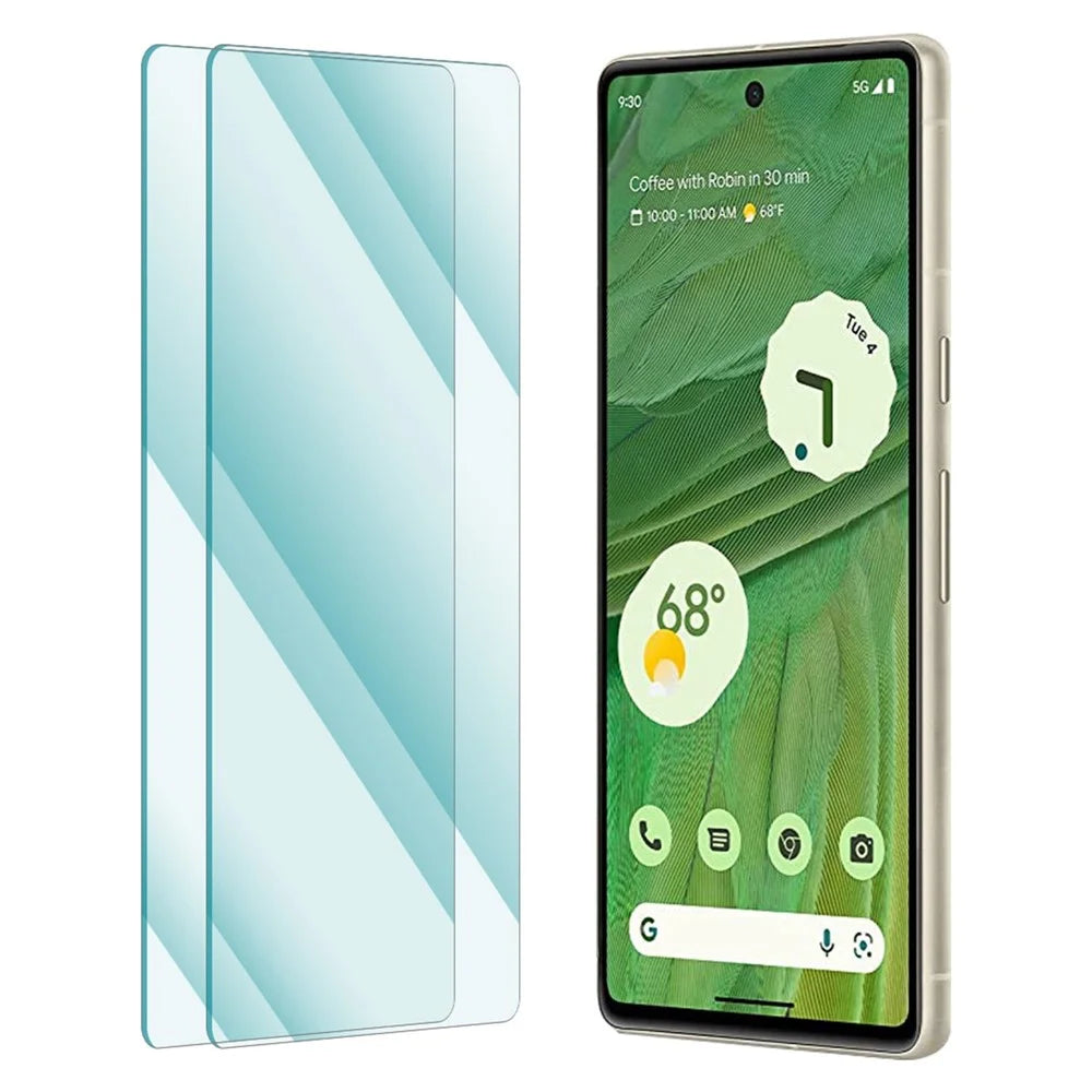 ENKAY HAT PRINCE 2Pcs / Pack for Google Pixel 7 5G 2.5D Arc Edge Tempered Glass Film 0.26mm 9H Full Glue Shatter-proof Screen Protector - 1