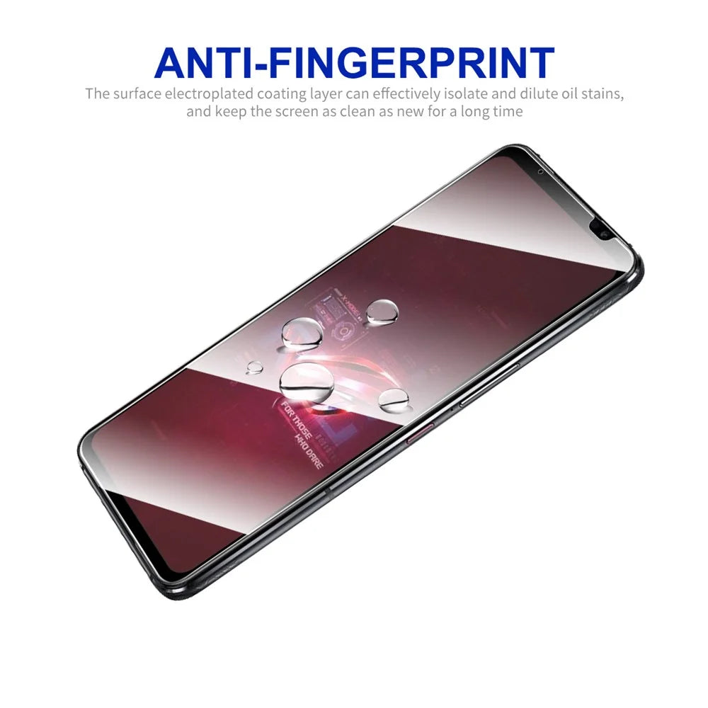 ENKAY HAT PRINCE For Asus ROG Phone 6 5G / 6D 5G / 6 Pro 5G Full Glue High Aluminium-silicon Glass Film 0.26mm 9H 2.5D Arc Edge Anti-explosion Full Screen Protector - 5