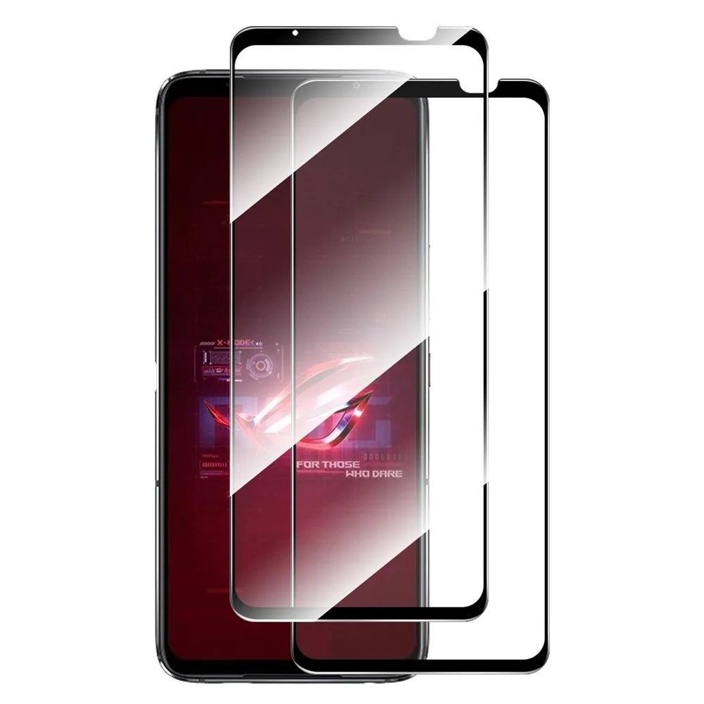 ENKAY HAT PRINCE 2Pcs / Set For Asus ROG Phone 6 5G / 6D 5G / 6 Pro 5G Full Glue Full Screen Protector High Aluminium-silicon Glass 0.26mm 9H 2.5D Arc Edge HD Clear Screen Film - 1