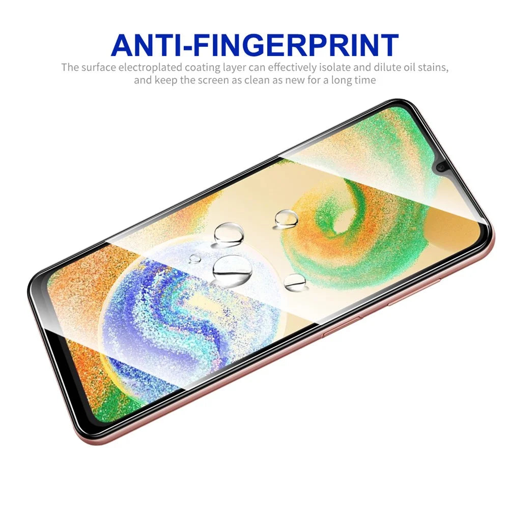 ENKAY HAT PRINCE For Samsung Galaxy A04 4G (164.4mm) / A04s 4G (164.7mm) High Aluminium-silicon Glass Screen Protector 0.26mm 9H 2.5D Full Glue Film - 5