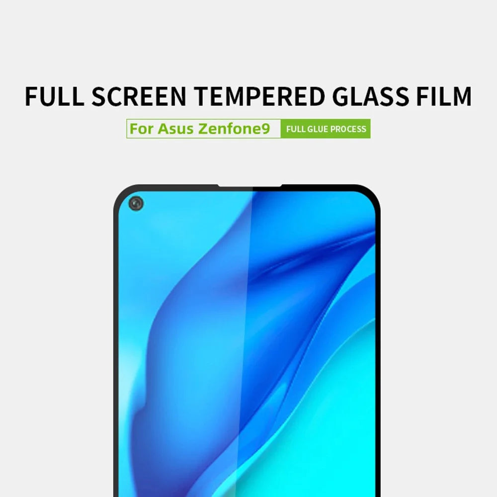 PINWUYO JK Tempered Glass Film Series-2 for Asus Zenfone 9 5G Full Glue Anti-explosion HD Clear Full Screen Protector - 4