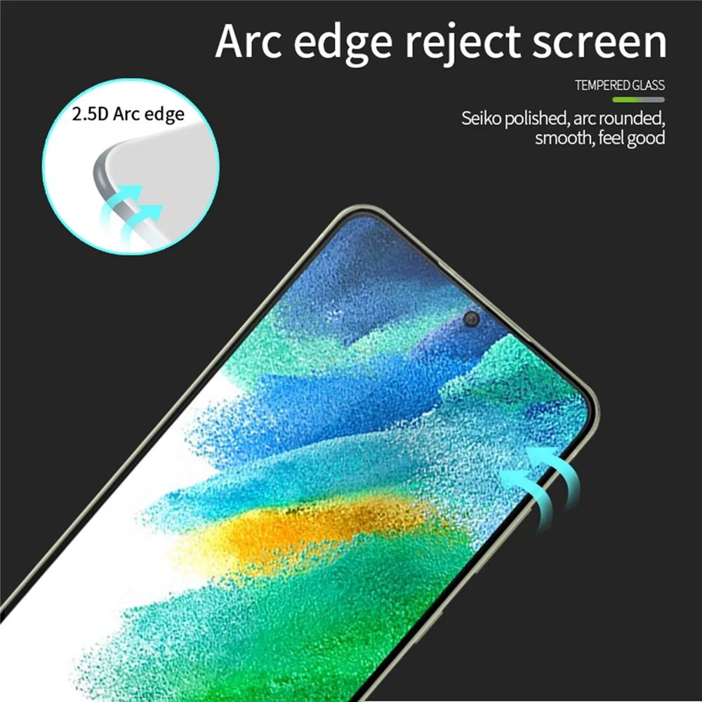 PINWUYO JK Tempered Glass Film Series-2 for Samsung Galaxy Xcover6 Pro 5G Full Glue Shatter-proof HD Clear Full Screen Protector - 6