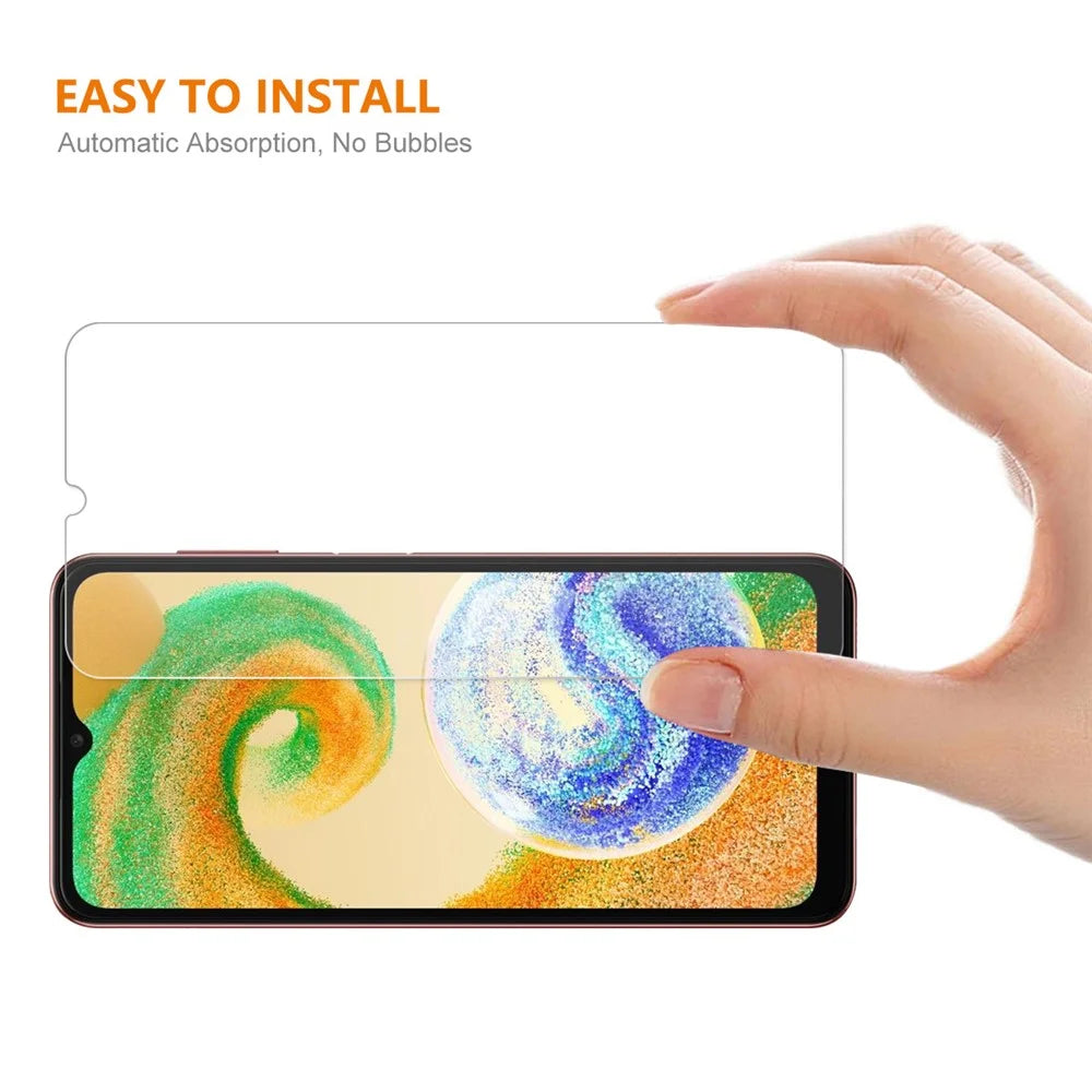 ENKAY HAT PRINCE for Samsung Galaxy A04s 4G (164.7mm) / A04 4G (164.4mm) Tempered Glass Film 2.5D Arc Edge 0.26mm 9H HD Clear Screen Protector - 4
