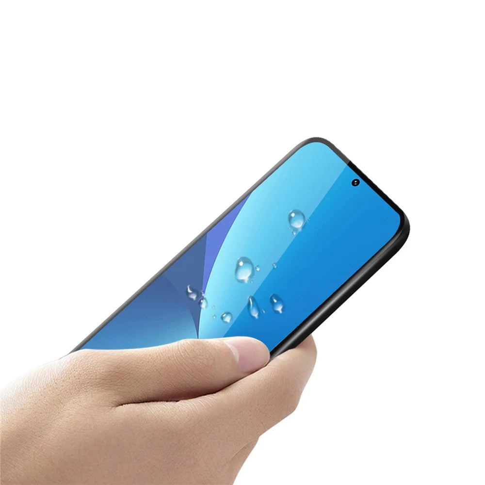 PINWUYO 3D Curved Tempered Glass Film for Google Pixel 7 Pro 5G HD Clear Full Screen Protector - 4