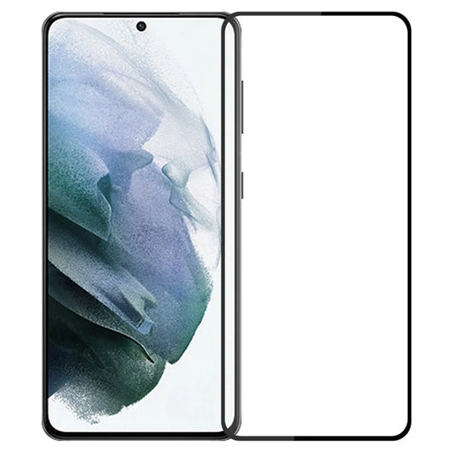 PINWUYO JK Tempered Glass Film Series-2 for Samsung Galaxy S22 5G / S23 Screen Protector Anti-scratch Full Glue Full Covering High Aluminum-silicon Glass Film (Support Fingerprint Unlock) - 1