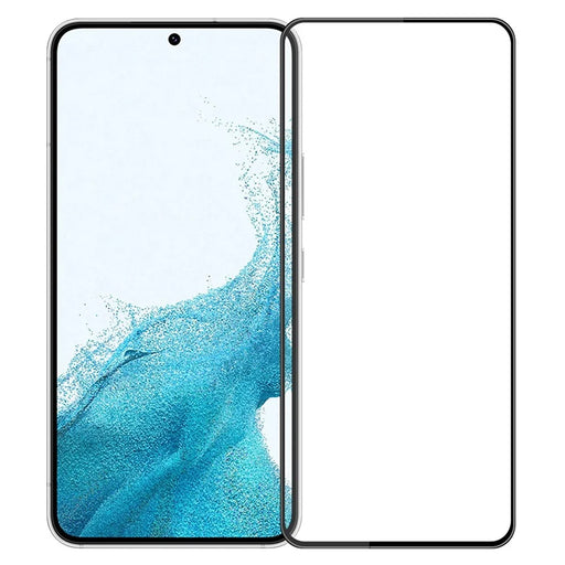 MOFI JK 3D Tempered Glass Film-1 for Samsung Galaxy S22 5G / S23 Full Cover HD Clear High Aluminium-silicon Glass Full Glue Curved Screen Protector - 1