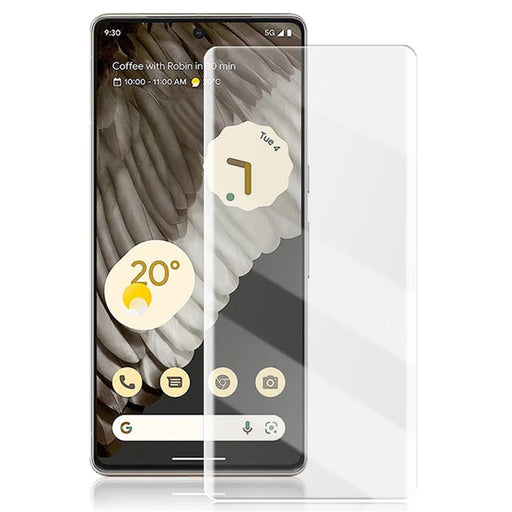 MOCOLO For Google Pixel 7 Pro 5G 3D Curved UV Liquid Tempered Glass Film, Ultra Clear Full Cover Screen Protector - 1