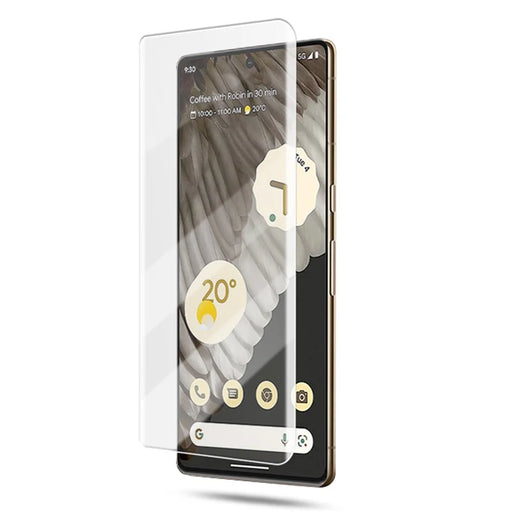 MOCOLO For Google Pixel 7 Pro 5G 3D Curved UV Liquid Tempered Glass Film, Ultra Clear Full Cover Screen Protector - 2
