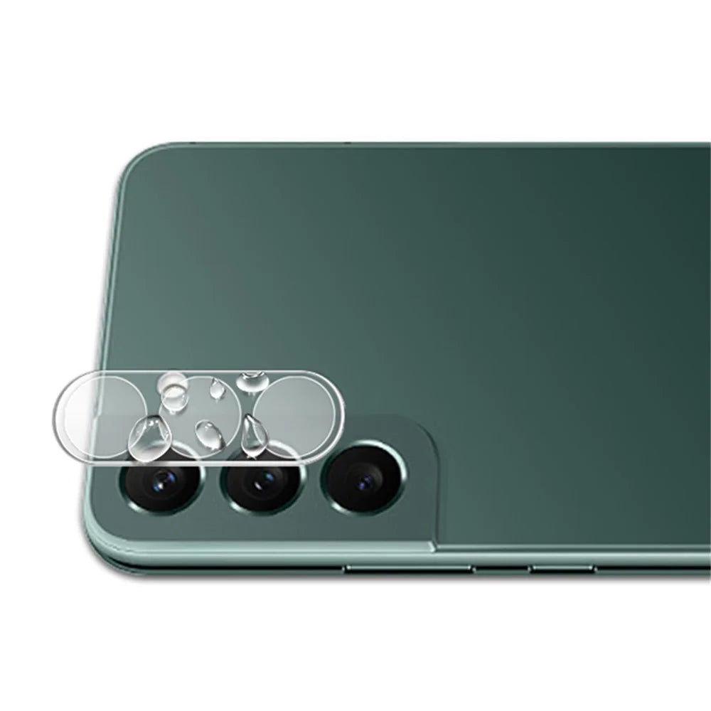 MOCOLO For Samsung Galaxy S23+ Camera Lens Protector, Silk Printing HD Tempered Glass Lens Protective Film - Transparent - 3