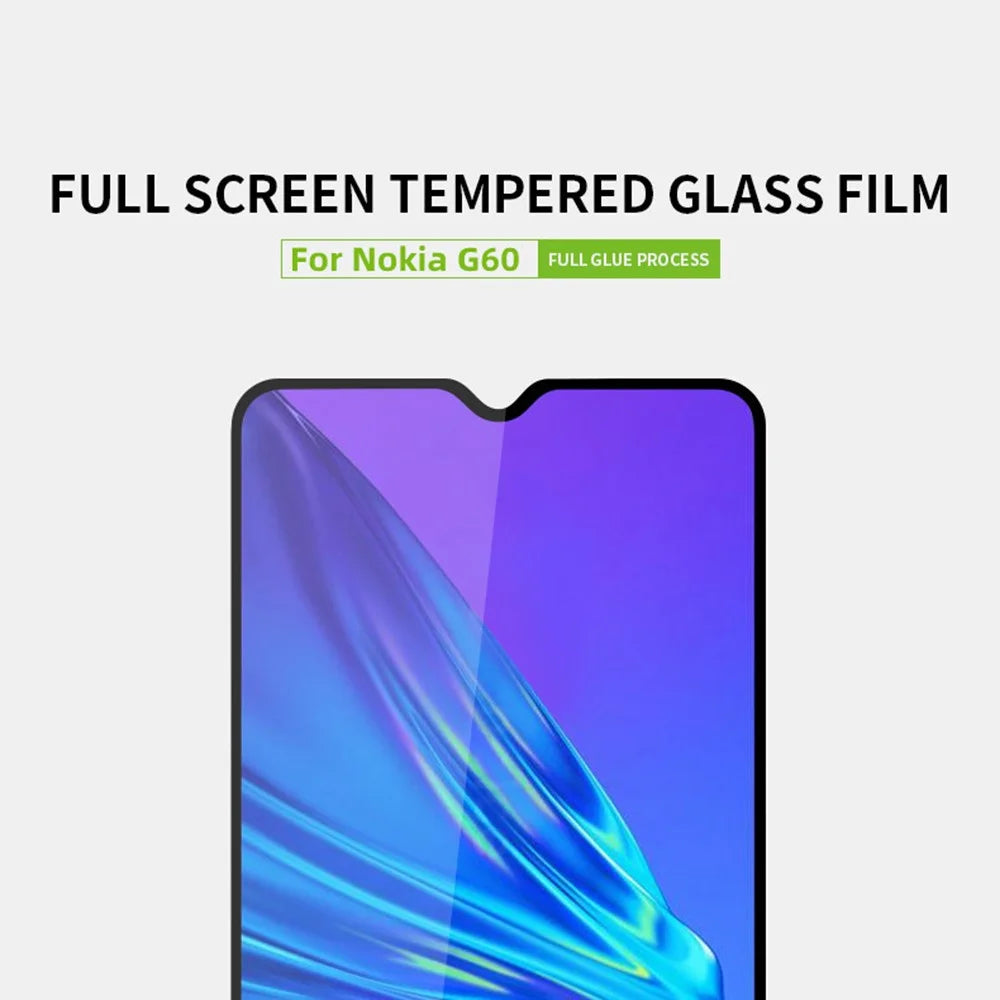 PINWUYO JK Tempered Glass Film Series-2 for Nokia G60 5G High Aluminum-silicon Glass Full Glue Anti-explosion Sensitive Touch Full Screen Protector - 4