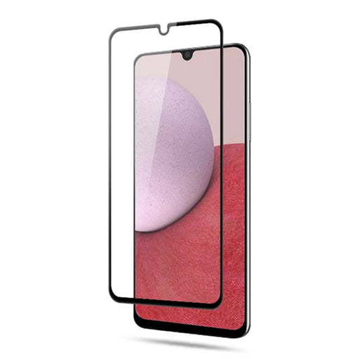 MOCOLO For Samsung Galaxy A14 5G / A14 4G Silk Printing Tempered Glass Film Full Glue Anti-explosion Secondary Hardening Screen Protector - Black - 2