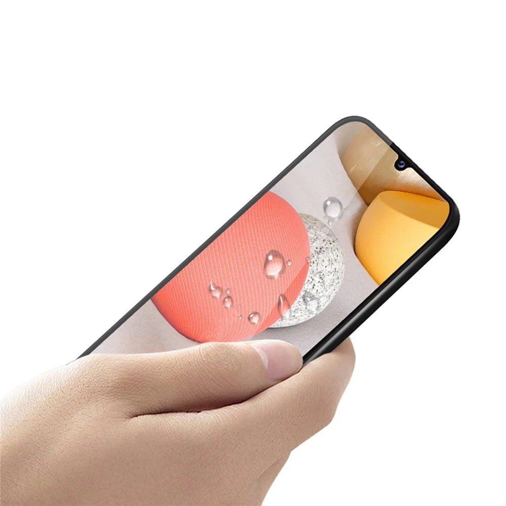 MOFI JK 3D Tempered Glass Film-1 for Samsung Galaxy A14 5G / A14 4G Curved High Aluminium-silicon Glass Screen Protector HD Clear Film - 4