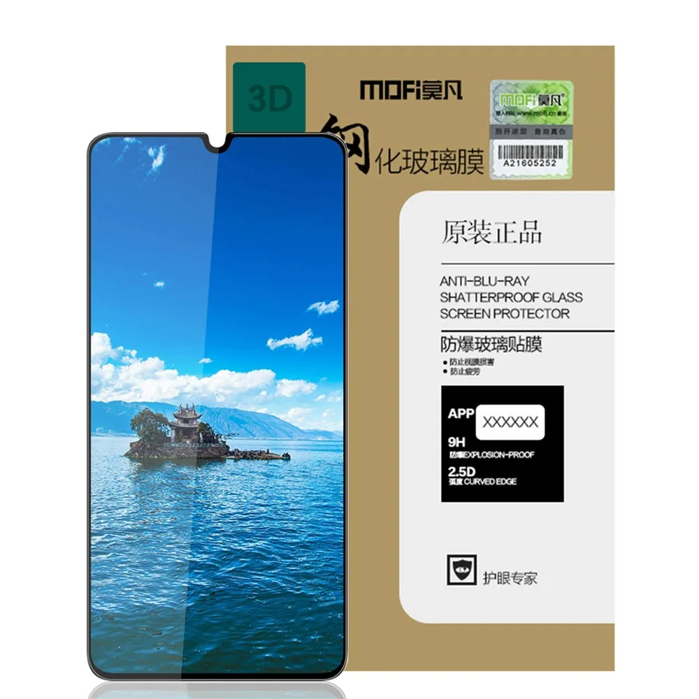 MOFI JK 3D Tempered Glass Film-1 for Samsung Galaxy A14 5G / A14 4G Curved High Aluminium-silicon Glass Screen Protector HD Clear Film - 5