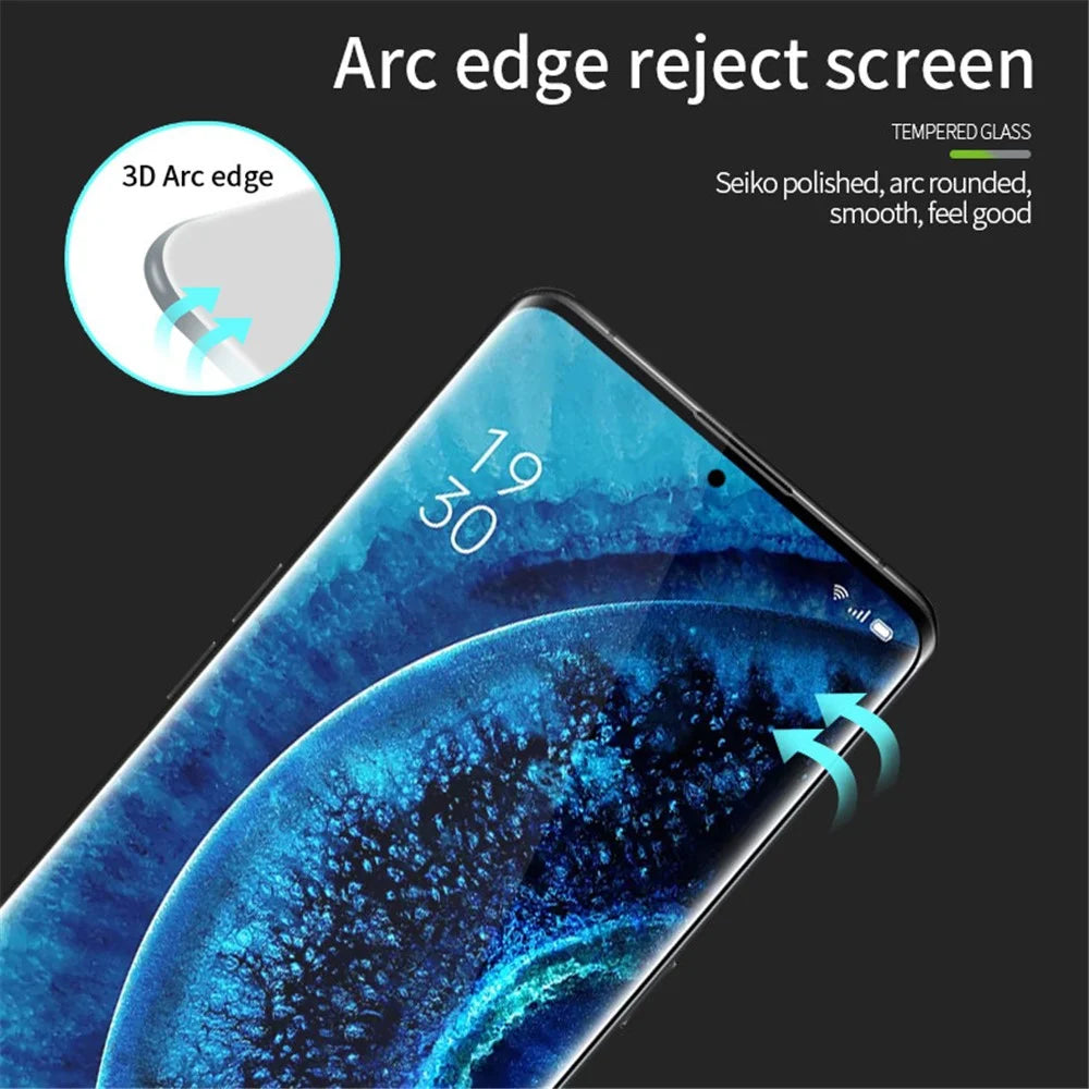 PINWUYO for vivo X90 5G / X90 Pro 5G 3D Hot Bending Tempered Glass Film Screen Protector Full Covering Full Glue Tempered Glass Film - 7
