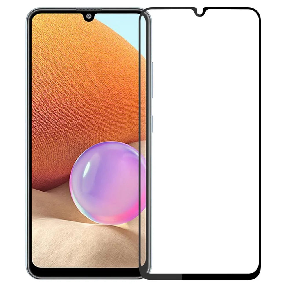 PINWUYO JK Tempered Glass Film Series-2 for Samsung Galaxy A14 5G / A14 4G Screen Protector High Aluminum-silicon Glass Full Cover Full Glue Film - 1