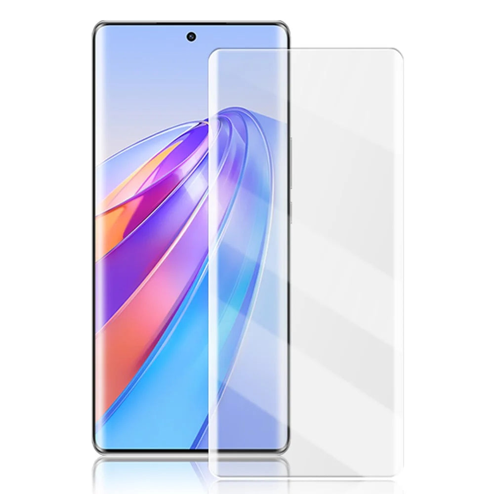 MOCOLO 3D Curved Tempered Glass Film for Honor X40 5G UV Liquid Full Screen Protector - 1