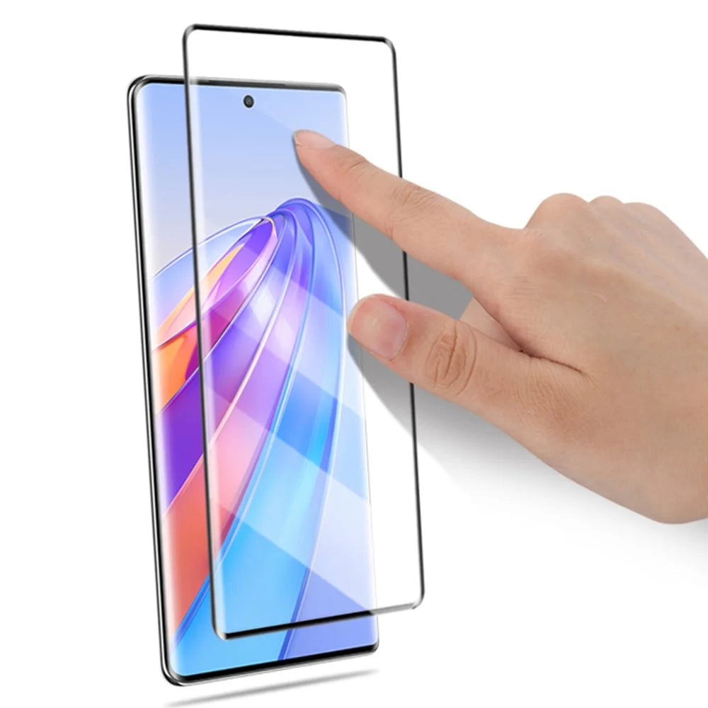 MOCOLO For Honor X40 5G / 60 / 60 SE / 70 5G 3D Curved Full Screen Protector Full Glue Tempered Glass HD Clear Film - Black - 5