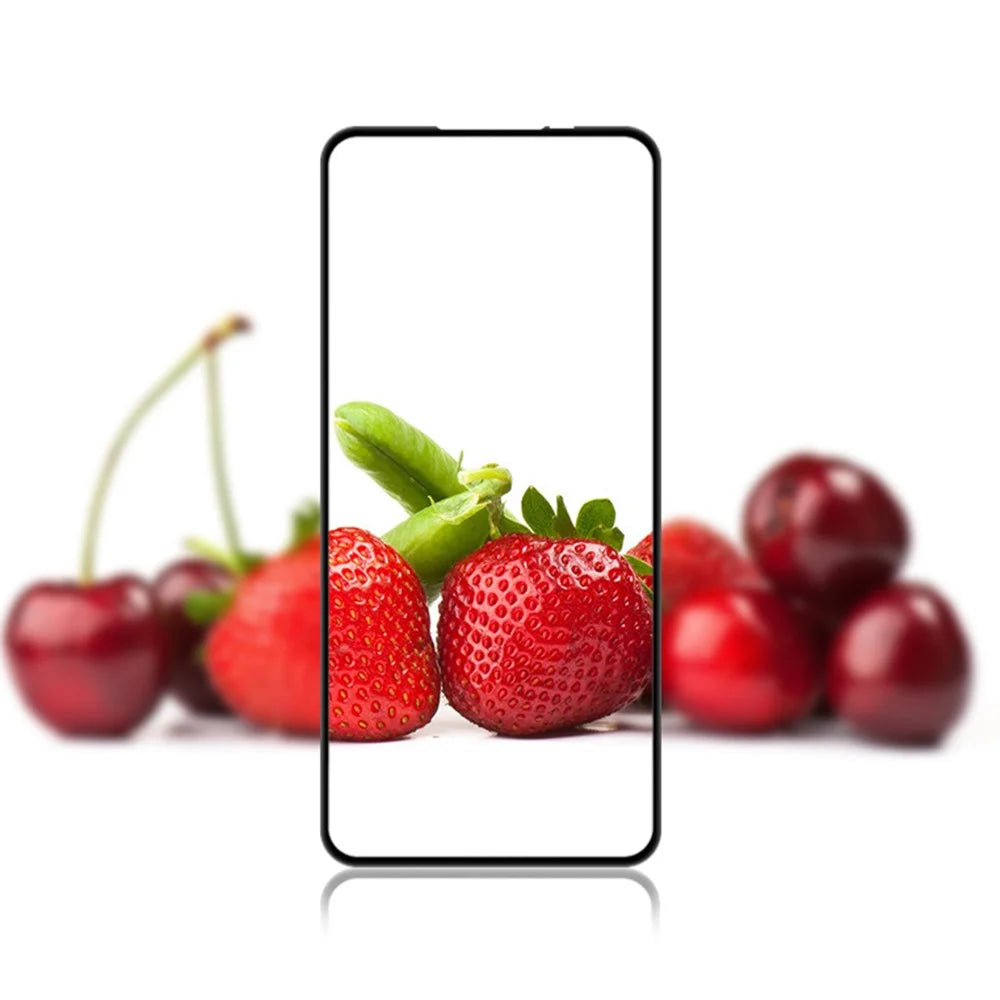 MOCOLO For Motorola Moto G53 5G Silk Printing Tempered Glass Film Secondary Hardening HD Clear Full Screen Protector - Black - 6