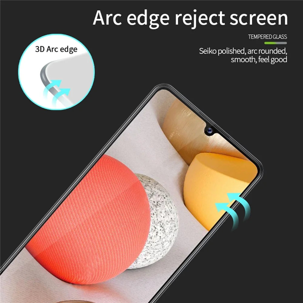 PINWUYO JK 3D Curved Tempered Glass Film-2 for Samsung Galaxy A34 5G , Full Glue Anti-explosion High Aluminum-silicon Glass Screen Protector - 7