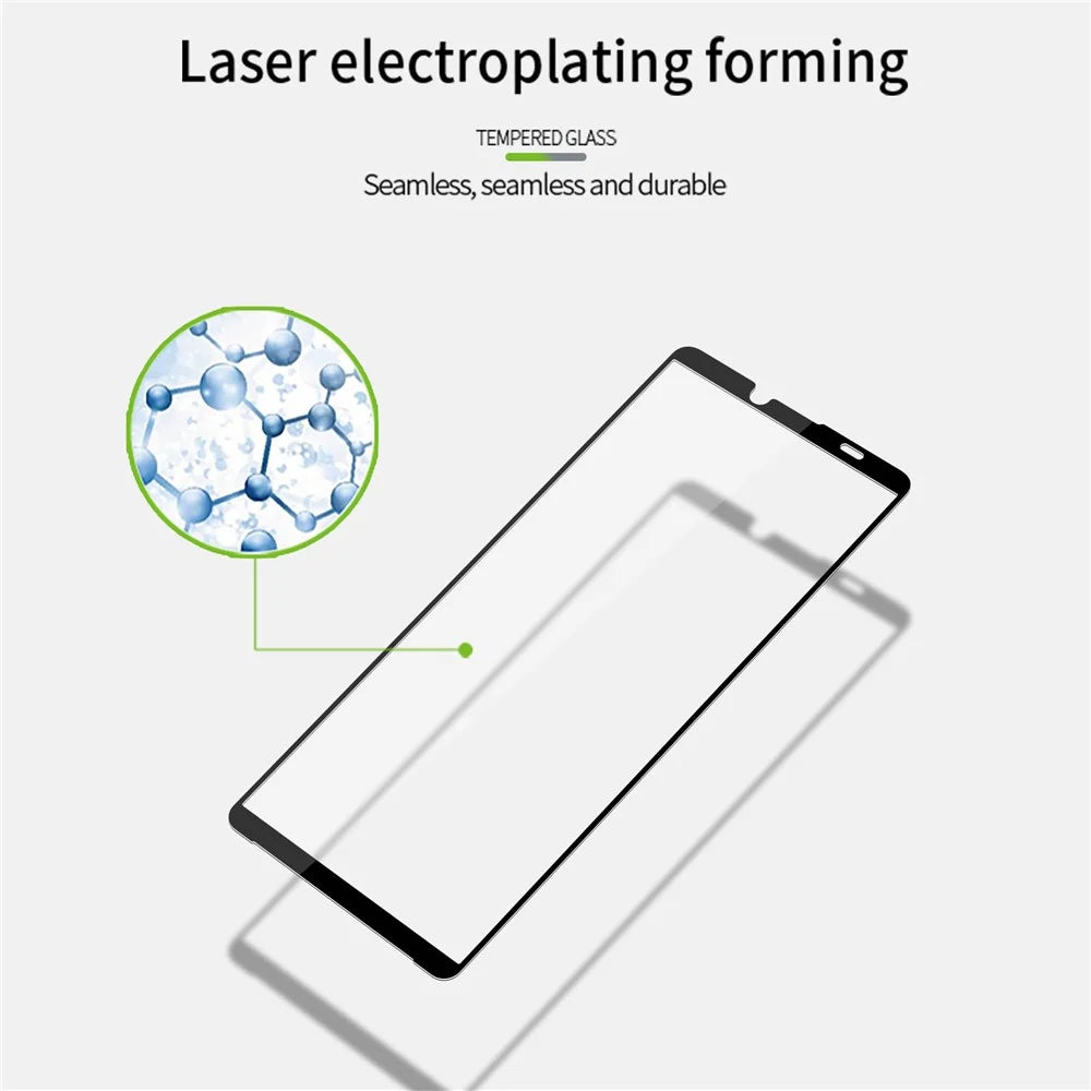PINWUYO JK Tempered Glass Film Series-2 HD Clear Film for Sony Xperia 10 V Full Cover High Aluminum-silicon Glass Screen Protector - 6
