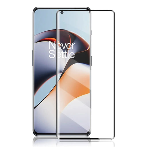 MOCOLO Screen Protector for OnePlus Ace 2 5G / 11R 5G Anti-explosion Full Glue 3D Curved Tempered Glass Film - Black - 1