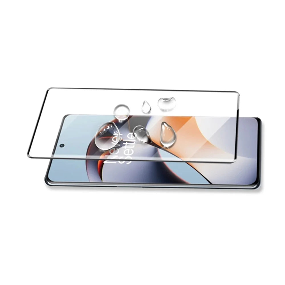 MOCOLO Screen Protector for OnePlus Ace 2 5G / 11R 5G Anti-explosion Full Glue 3D Curved Tempered Glass Film - Black - 4