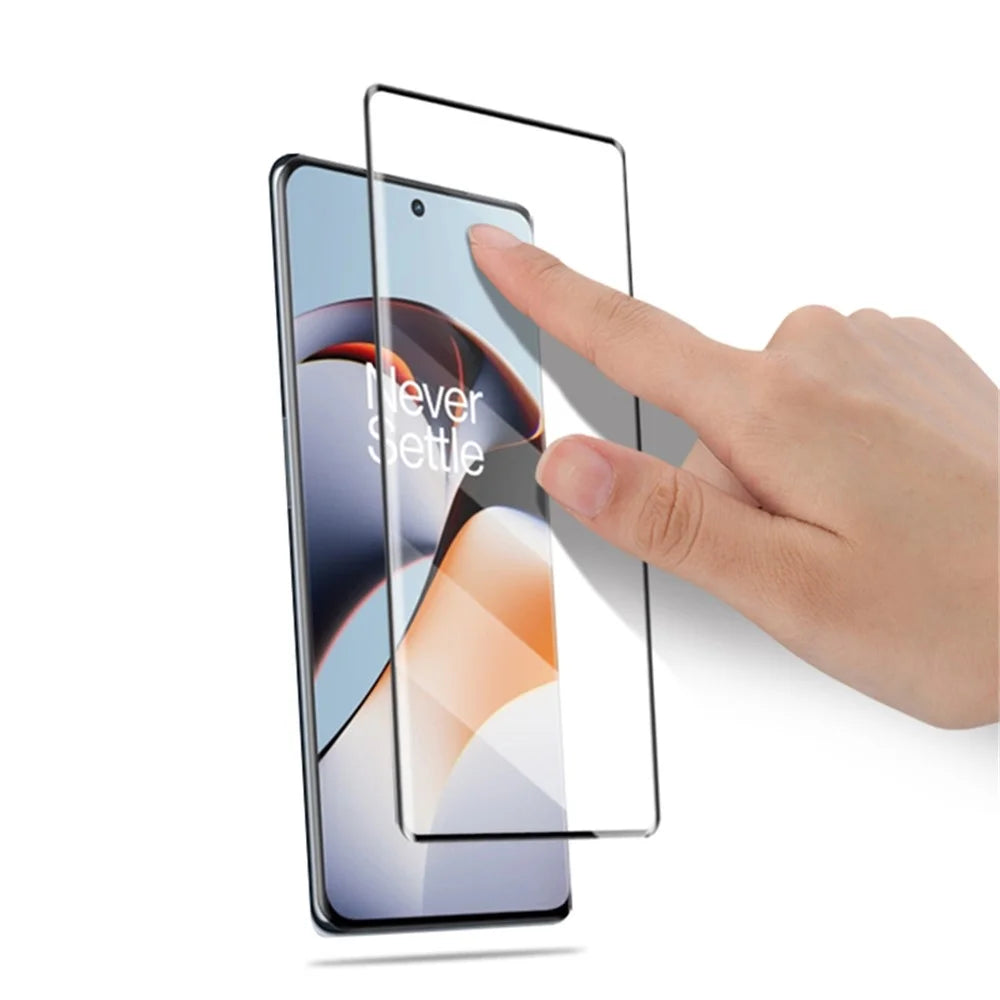MOCOLO Screen Protector for OnePlus Ace 2 5G / 11R 5G Anti-explosion Full Glue 3D Curved Tempered Glass Film - Black - 5