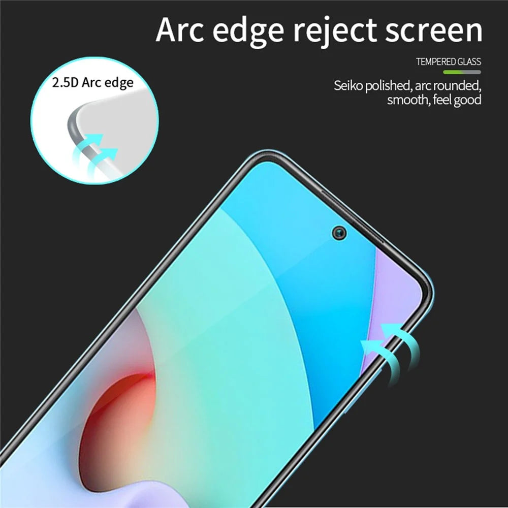 PINWUYO JK Tempered Glass Film Series-2 for Realme C55 4G High Aluminum-Silicon Glass Clear Screen Protector - 5