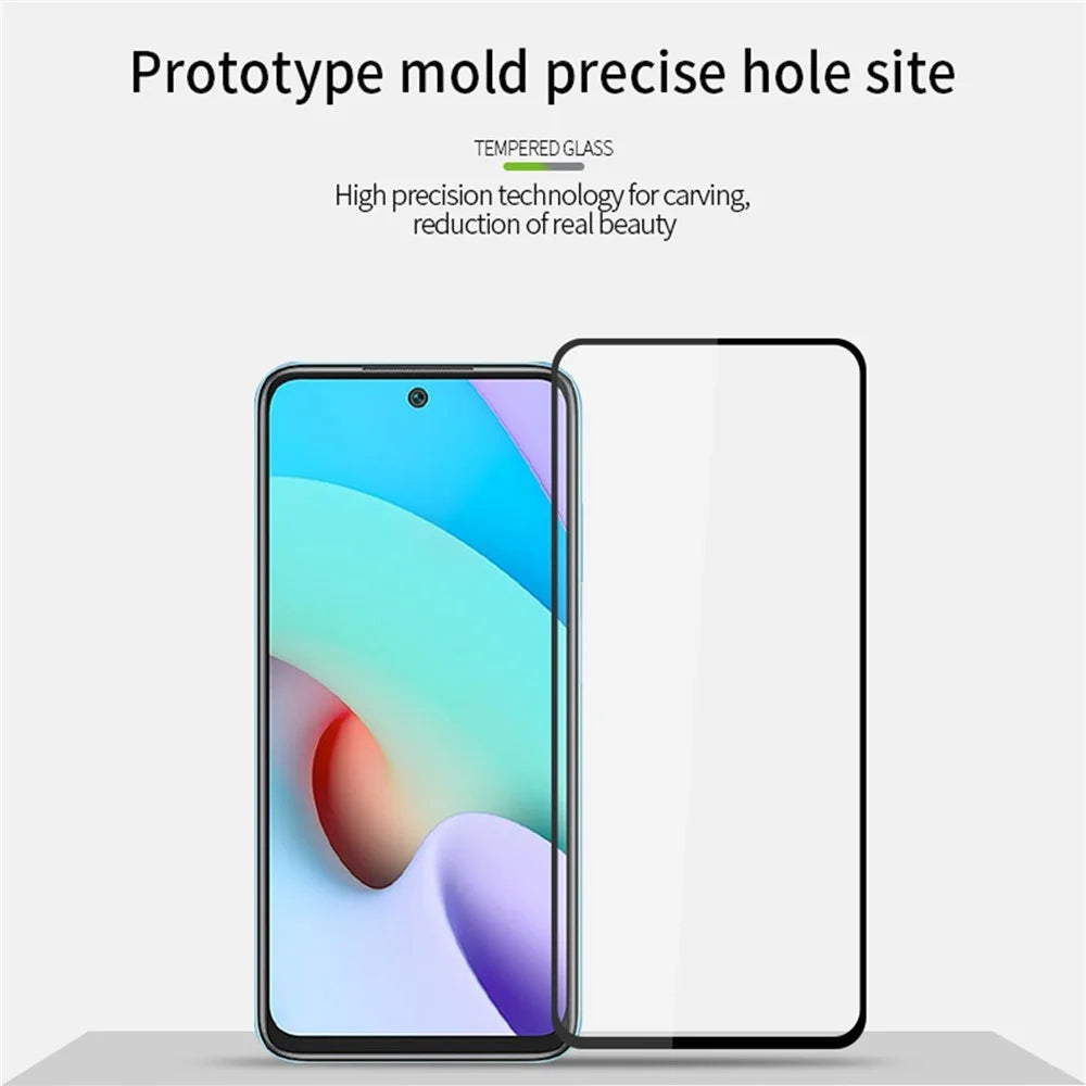 PINWUYO JK Tempered Glass Film Series-2 for Realme C55 4G High Aluminum-Silicon Glass Clear Screen Protector - 6
