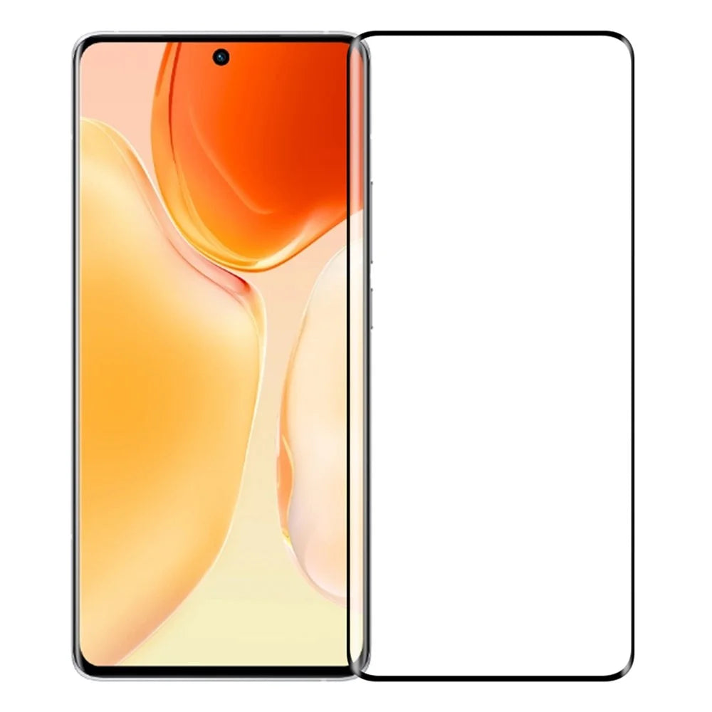 PINWUYO For OPPO Find X6 Curved Phone Screen Protector Full Glue 3D Hot Bending Tempered Glass Film - 1