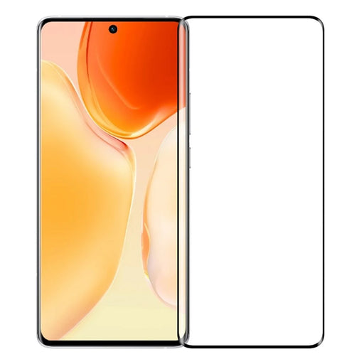 PINWUYO For OPPO Find X6 Curved Phone Screen Protector Full Glue 3D Hot Bending Tempered Glass Film - 1