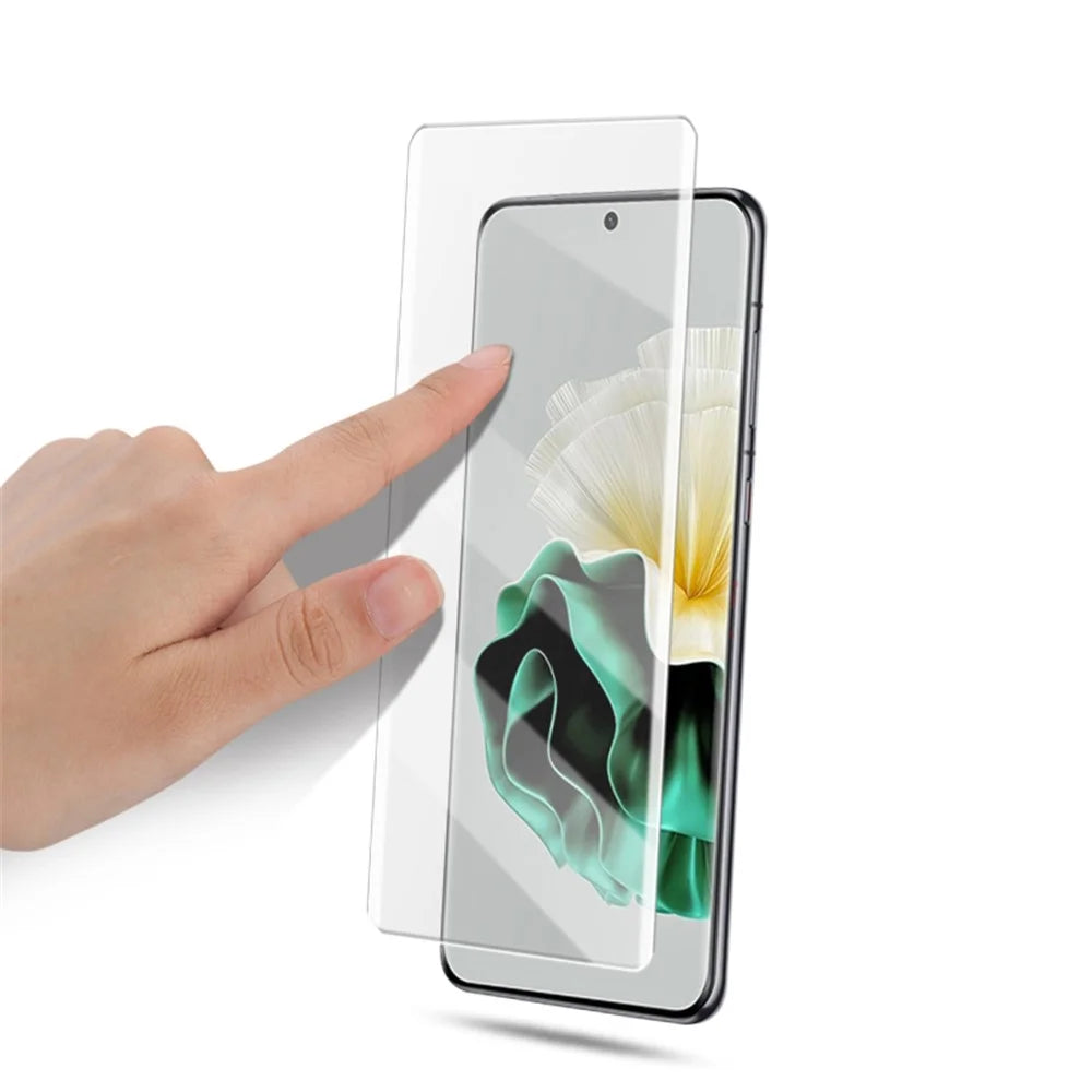MOCOLO For Huawei P60 / P60 Pro UV Liquid Screen Protector 3D Curved Tempered Glass Clear Film - 5