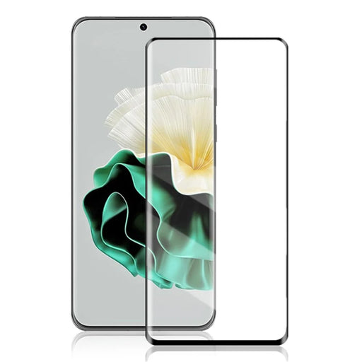 MOCOLO For Huawei P60 / P60 Pro Clear Screen Protector Full Glue 3D Curved Shatter Resistant Tempered Glass Film - Black - 1
