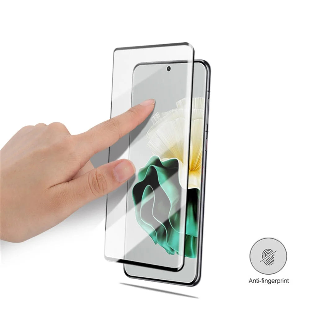 MOCOLO For Huawei P60 / P60 Pro Clear Screen Protector Full Glue 3D Curved Shatter Resistant Tempered Glass Film - Black - 5